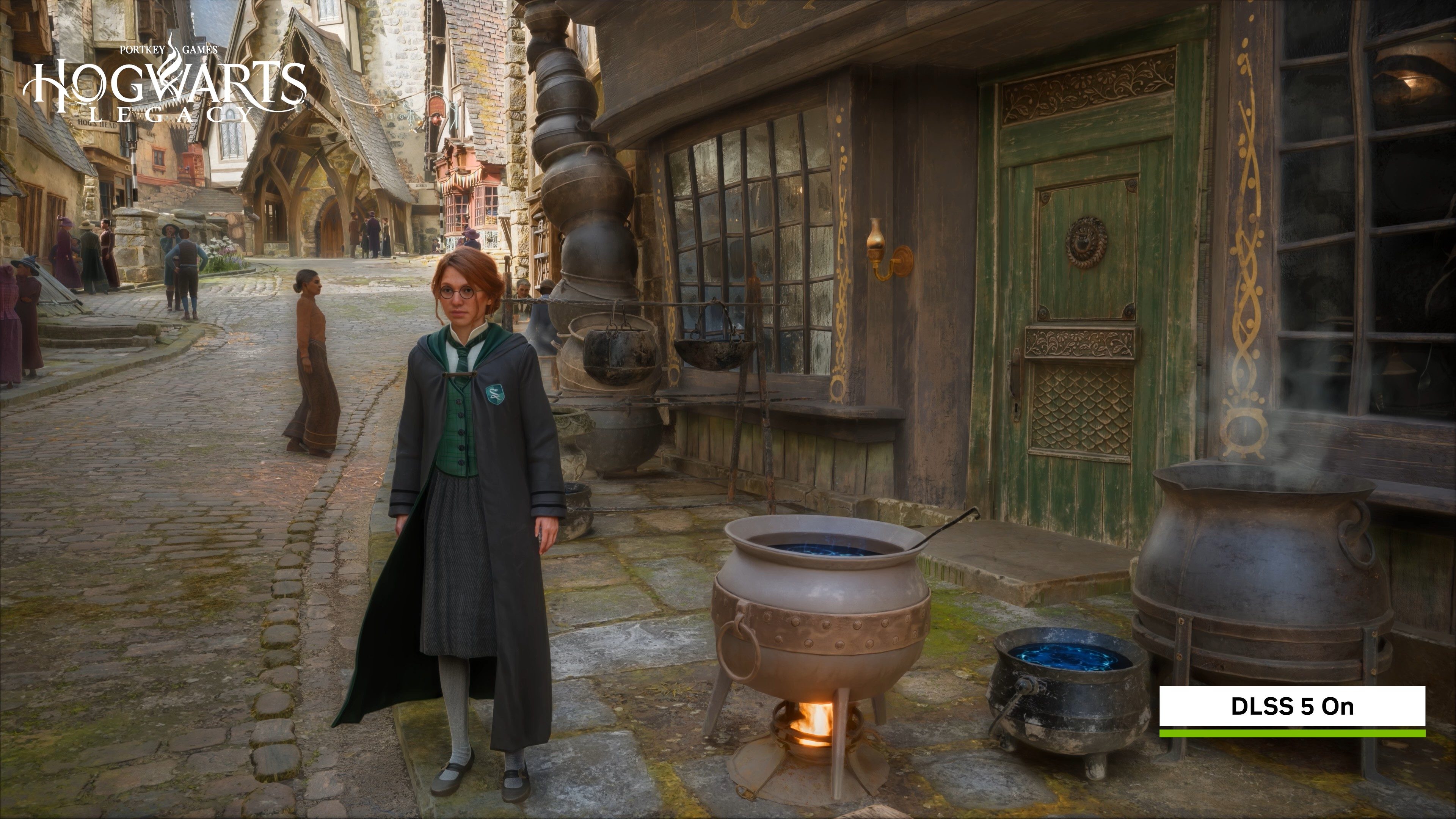 Hogwarts Legacy Screenshot, DLSS 5 on