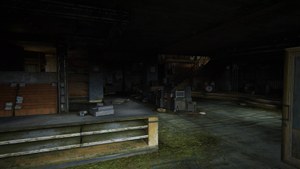 The Last of Us: Part II screenshot, post-apocalyptic overgrown guitar store, highly detailed